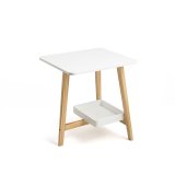Natbord Vinthera Moa Hvid Plastik 43 x 38 x 48 cm #1