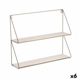 Hylder Vinthera Moa Stl Gylden 50 x 40 x 12 cm (6 enheder) #1
