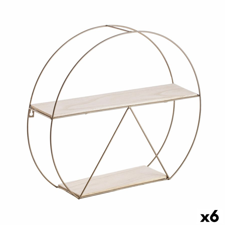 Hylder Vinthera Moa Gylden Stl 50 x 12 cm (6 enheder) #1