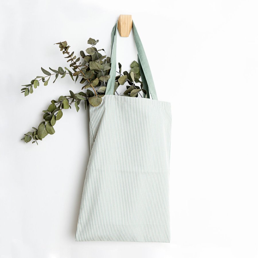 Indkbspose Vinthera Okapi To-farvet 46 x 32 cm Stribet #3