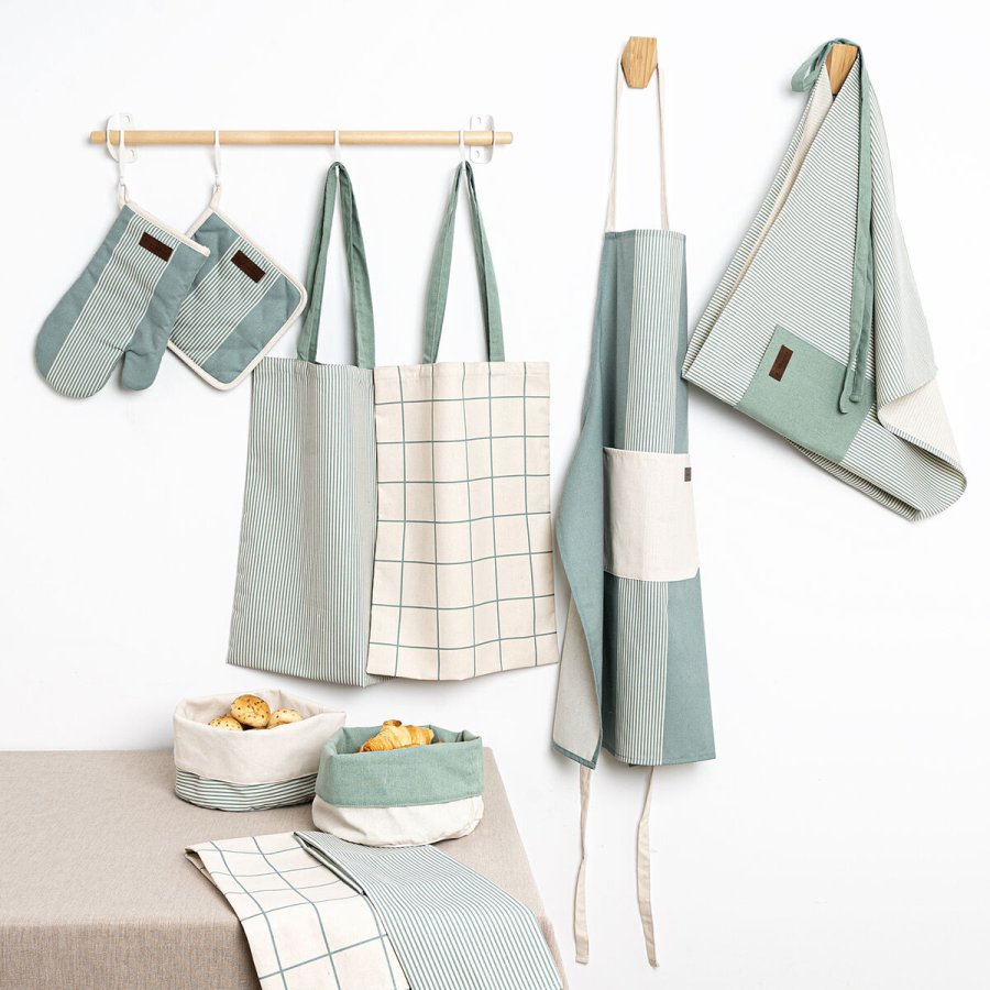 Indkbspose Vinthera Okapi To-farvet 46 x 32 cm Stribet #4