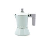 Italiensk Kaffekande Quid Ozon Grn Metal 3 Skodelice #1