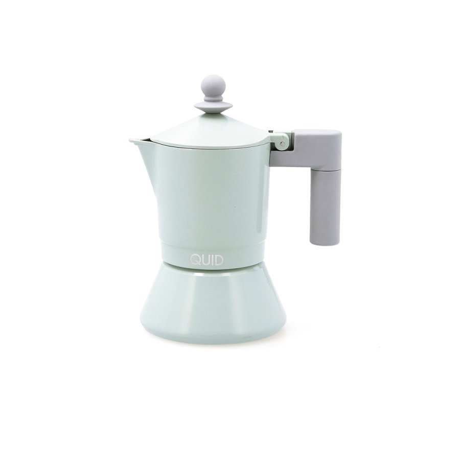 Italiensk Kaffekande Quid Ozon Grn Metal 3 Skodelice #1