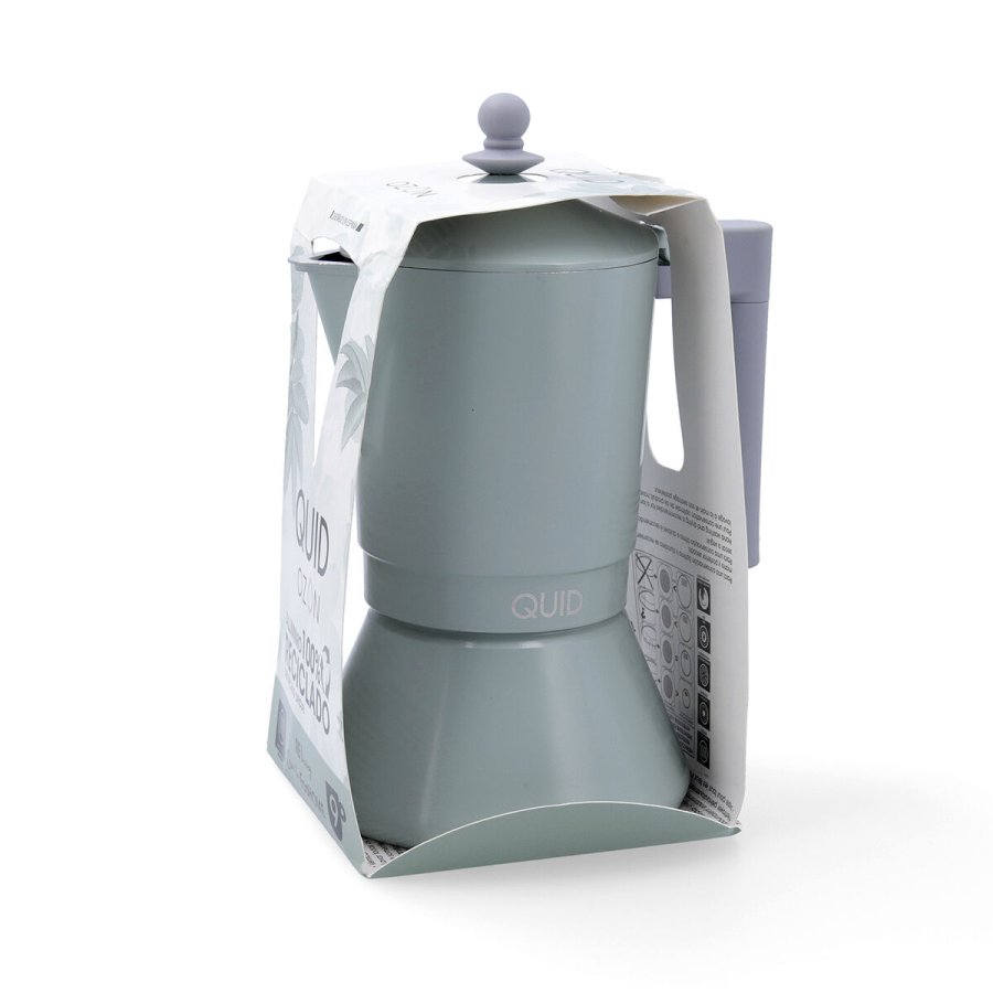 Italiensk Kaffekande Quid Ozon Grn Metal 9 Kopper #13
