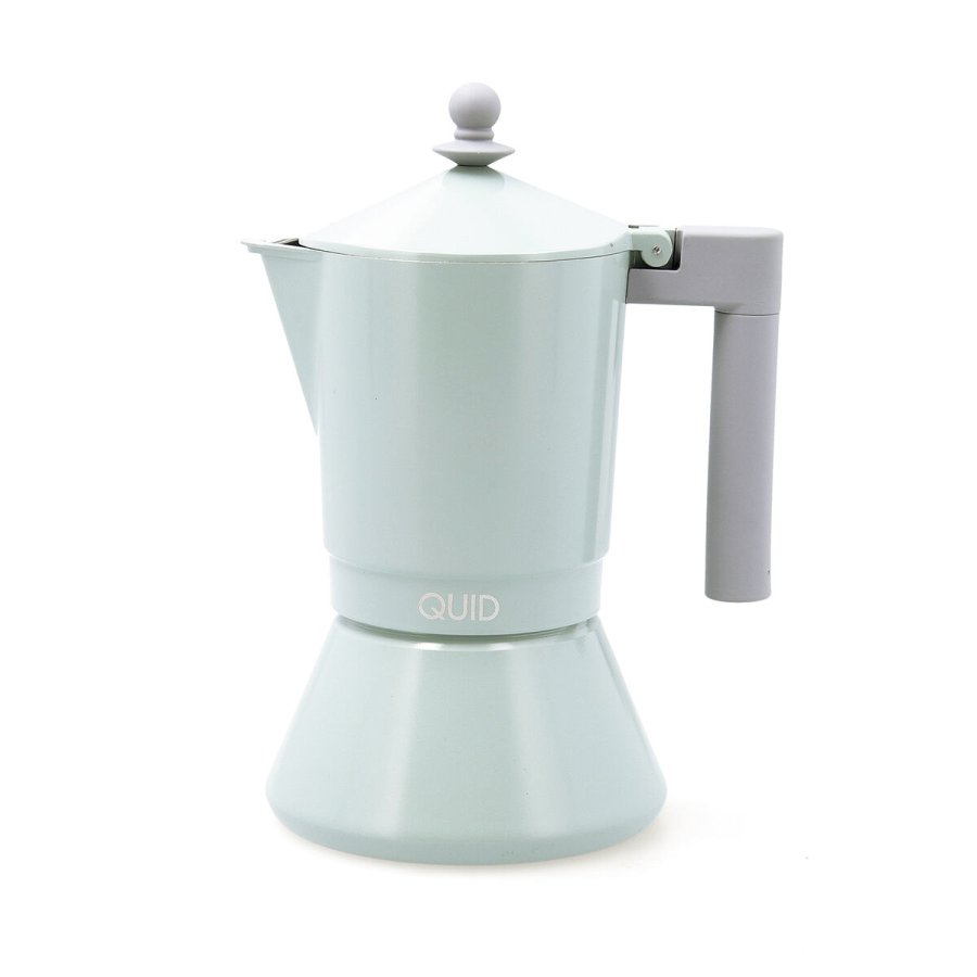 Italiensk Kaffekande Quid Ozon Grn Metal 9 Kopper #1