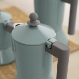 Italiensk Kaffekande Quid Ozon Grn Metal 6 Kopper (6 enheder) #10