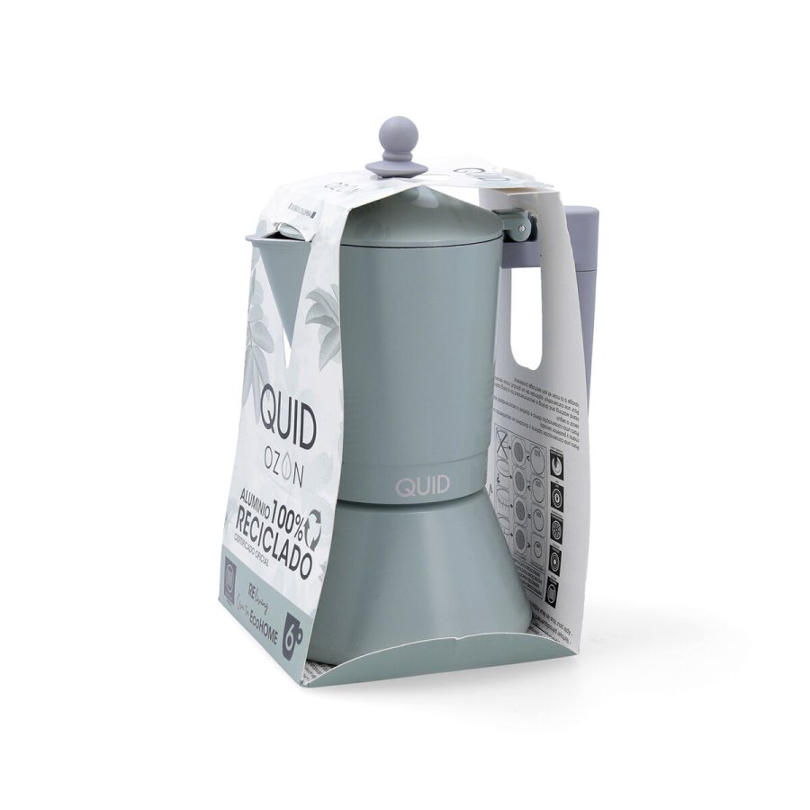 Italiensk Kaffekande Quid Ozon Grn Metal 6 Kopper (6 enheder) #13