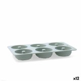 Bageform til bagvrk Quid Ozon Grn Silikone (12 enheder) #1