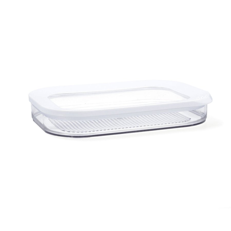 Rektangulr madkasse med Lg Quid Rico Gennemsigtig Plastik 22 x 16 x 3,5 cm #1