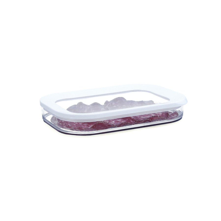 Rektangulr madkasse med Lg Quid Rico Gennemsigtig Plastik 22 x 16 x 3,5 cm #7