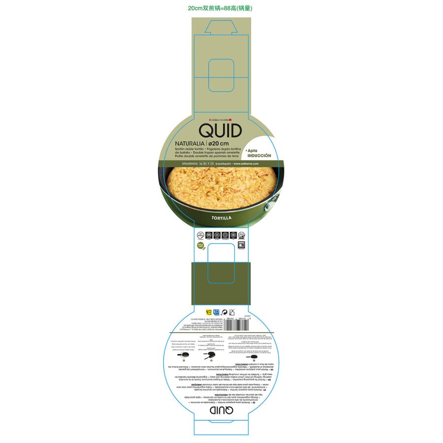 Omelet Pande Quid Naturalia 20 cm Mrk grn #13