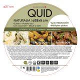 Stegepande Quid Naturalia Sort Metal 28 cm Med lg Gryderetter #16