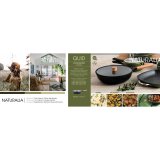 Stegepande Quid Naturalia Sort Metal 28 cm Med lg Gryderetter #7