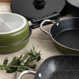 Stegepande lg Quid Naturalia Sort Metal 28 cm Omelet #7