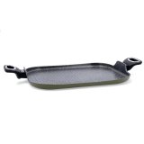 Grillpande Quid Naturalia Sort Metal 39 x 28 cm (6 enheder) #13