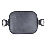 Grillpande Quid Naturalia Sort Metal 39 x 28 cm (6 enheder) #16