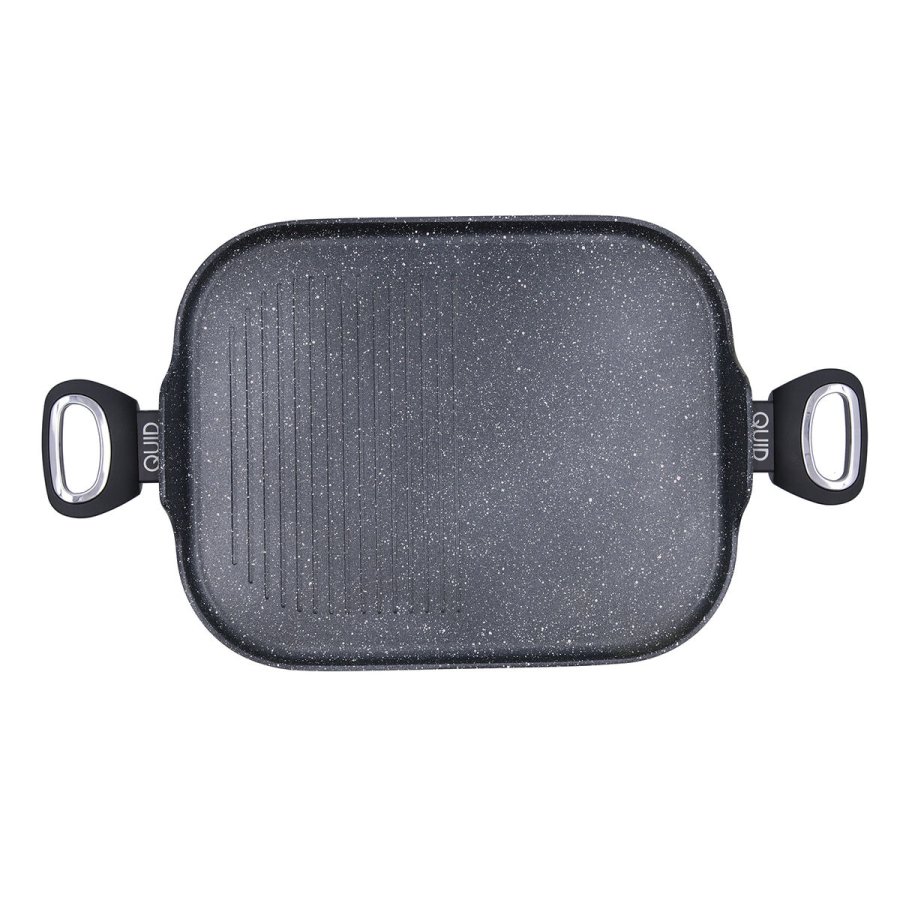 Grillpande Quid Naturalia Sort Metal 39 x 28 cm (6 enheder) #16