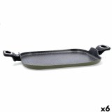 Grillpande Quid Naturalia Sort Metal 39 x 28 cm (6 enheder) #1