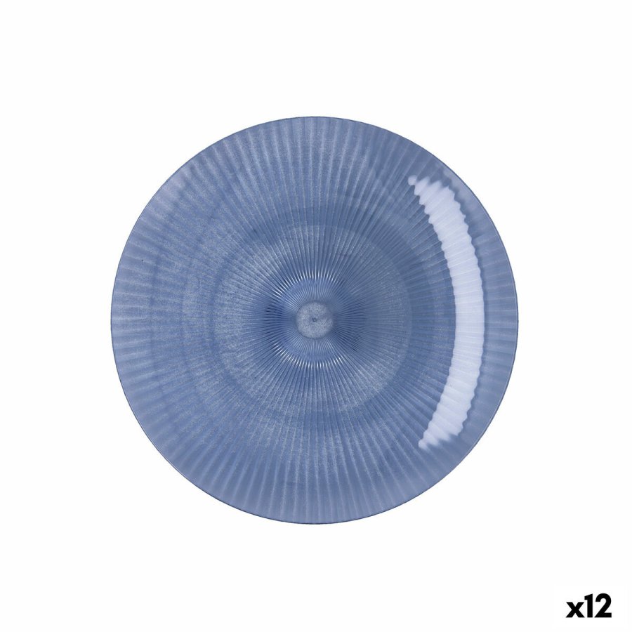 Flad Plade Quid Sunset Bl Plastik 19 cm (12 enheder) #1