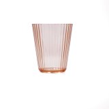 Glas Quid Sunset Coral Koral Plastik 300 ml (12 enheder) #4