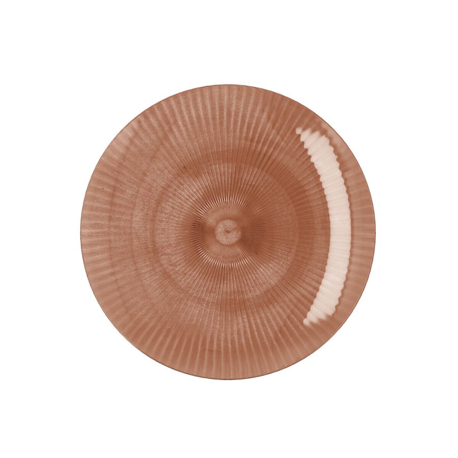 Flad Plade Quid Sunset Koral Plastik 19 cm (12 enheder) #4