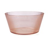 Salatskl Quid Sunset Coral Koral Plastik  25 cm (12 enheder) #4