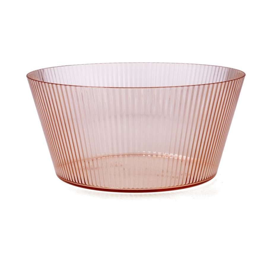 Salatskl Quid Sunset Coral Koral Plastik  25 cm (12 enheder) #4