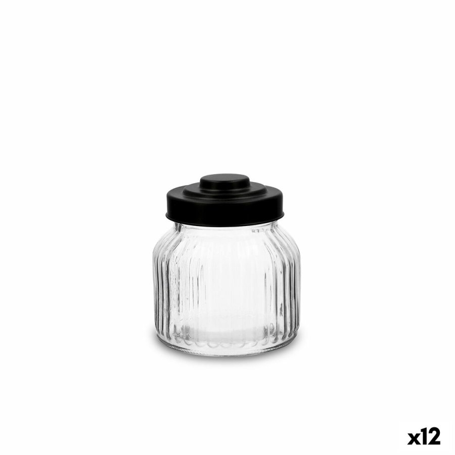 Beholder Quid Maison Gennemsigtig Glas 500 ml (12 enheder) #1
