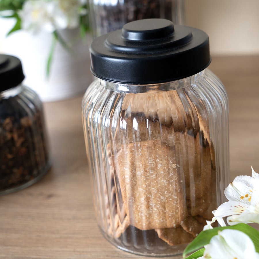 Beholder Quid Maison Gennemsigtig Glas 1,25 L (6 enheder) #13