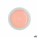 Desserttallerken Quid Kaleido Grn Koral Keramik 19 cm (12 enheder) #1