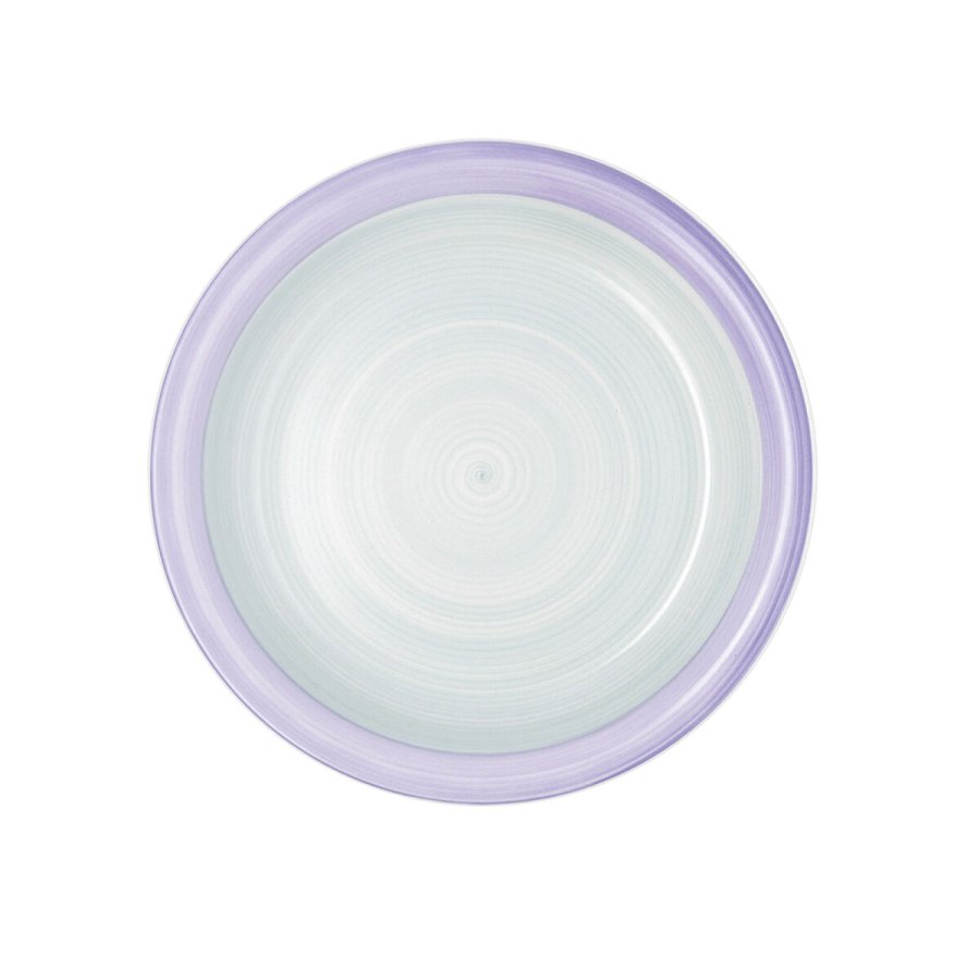 Flad Plade Quid Kaleido Grn Lilla Keramik 27 cm (12 enheder) #16