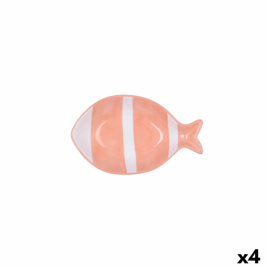 Skl Quid Kaleido Koral Keramik Fisk 14 x 9 x 3 cm (4 enheder) #1