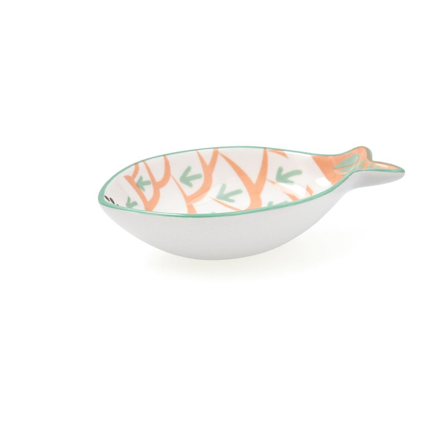 Snackskl Quid Kaleido Hvid Keramik 14 x 9 x 3 cm (4 enheder) #16