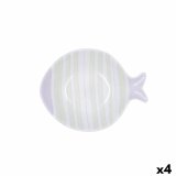 Skl Quid Kaleido To-farvet Keramik Fisk 15 x 13 x 4 cm (4 enheder) #1