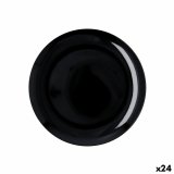 Flad Plade Quid Select Basic Sort Melamin  25 cm (24 enheder) #1