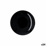 Desserttallerken Quid Select Basic Sort Melamin  20 cm (24 enheder) #1
