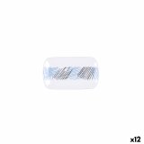 Bakke Quid Chicago Hvid Keramik 15 x 9 cm (12 enheder) #1
