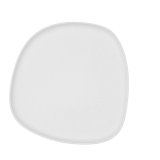 Flad Plade Bidasoa Fosil Hvid Keramik 26,3 x 25,5 x 2,4 cm (6 enheder) #16