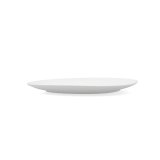 Flad Plade Bidasoa Fosil Hvid Keramik Oval 28 x 24,8 x 2,5 cm (6 enheder) #19