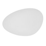 Snack bakke Bidasoa Fosil Hvid Keramik Aluminium oxid Oval 39,1 x 26,3 x 3,4 cm (4 enheder) #16