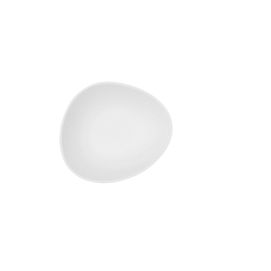 Skl Bidasoa Fosil Hvid Keramik Oval 14 x 12,4 x 4,8 cm (12 enheder) #16