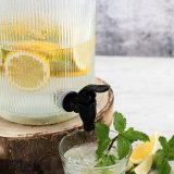 Drinksdispenser Quid Maison Gennemsigtig Glas 4 L (4 enheder) #7