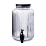 Drinksdispenser Quid Maison Gennemsigtig Glas 4 L (4 enheder) #10
