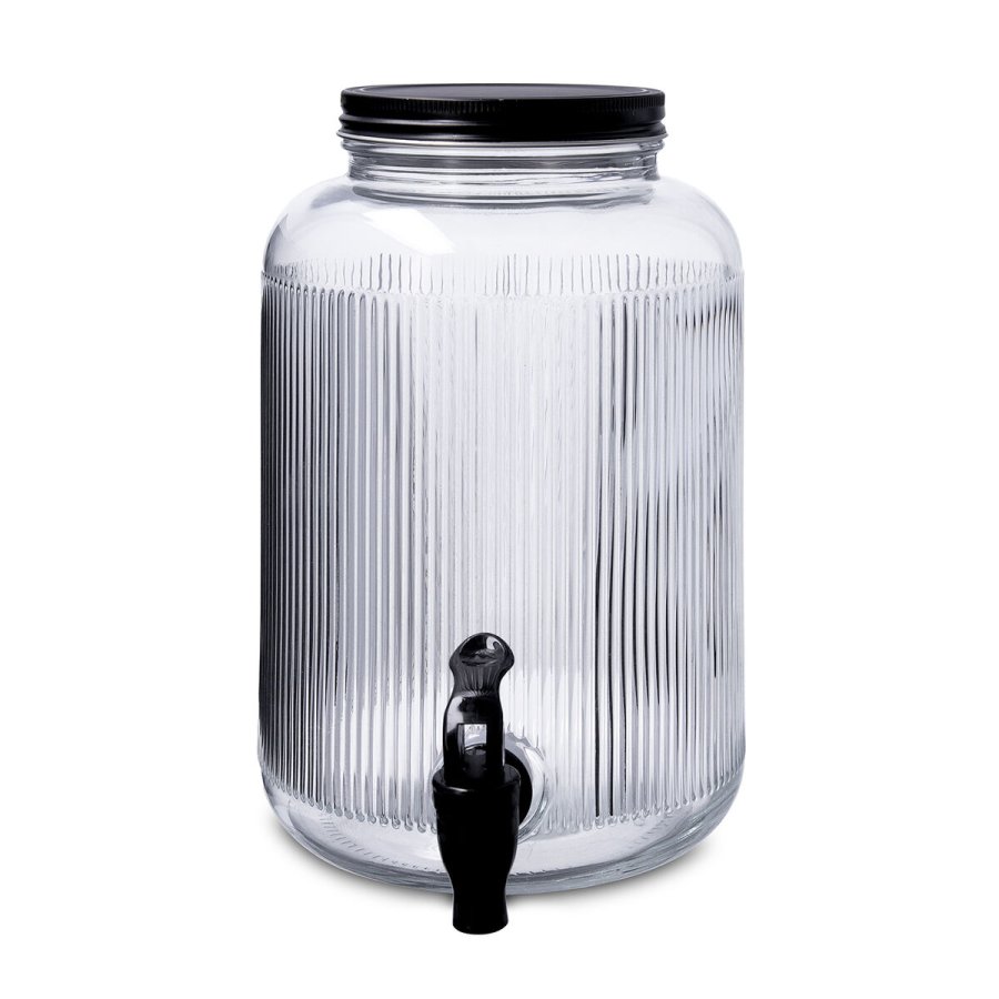 Drinksdispenser Quid Maison Gennemsigtig Glas 4 L (4 enheder) #10