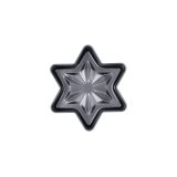 Bageform til bagvrk Quid Sweet Grey Gr Metal 21 x 5 cm (12 enheder) #19