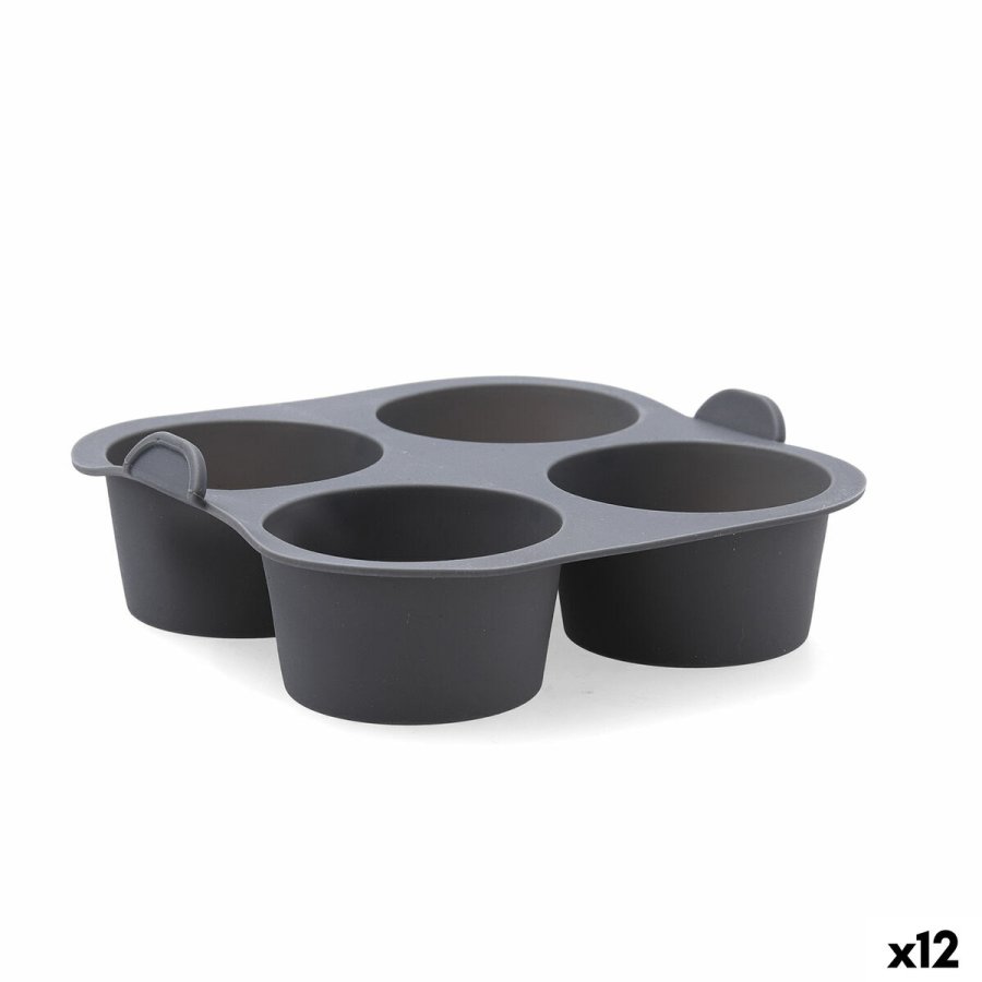 Muffinform Quid Naturalia Gr 17 x 17 x 5 cm Silikone (12 enheder) #1