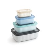 Madkassest Bidasoa Mia Multifarvet Plastik BPA-fri 380 ml 850 ml 1,6 L 2,85 L (4 enheder) #10