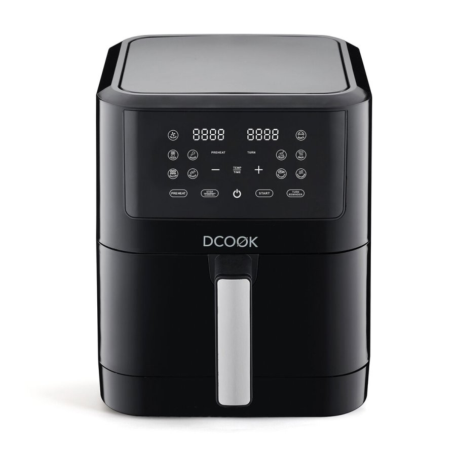 Varmluftsfrituregryde Dcook Gallery Sort 1800 W 8 L #1