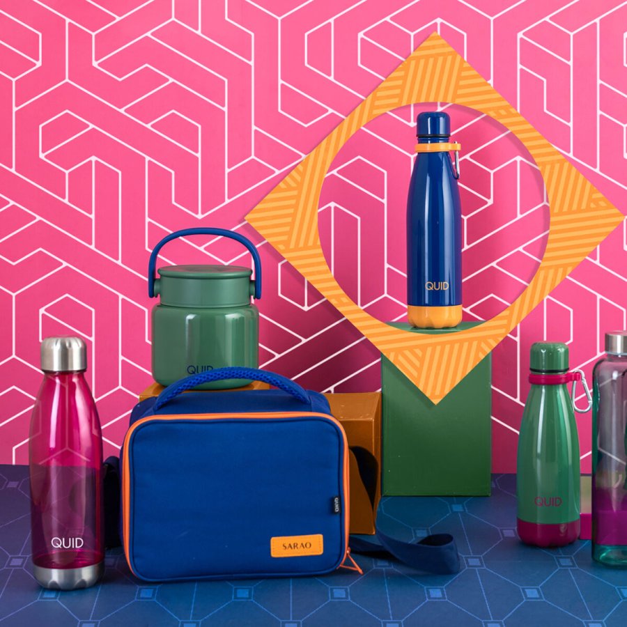 Vandflaske Quid Sarao Pink Plastik 750 ml (24 enheder) #3