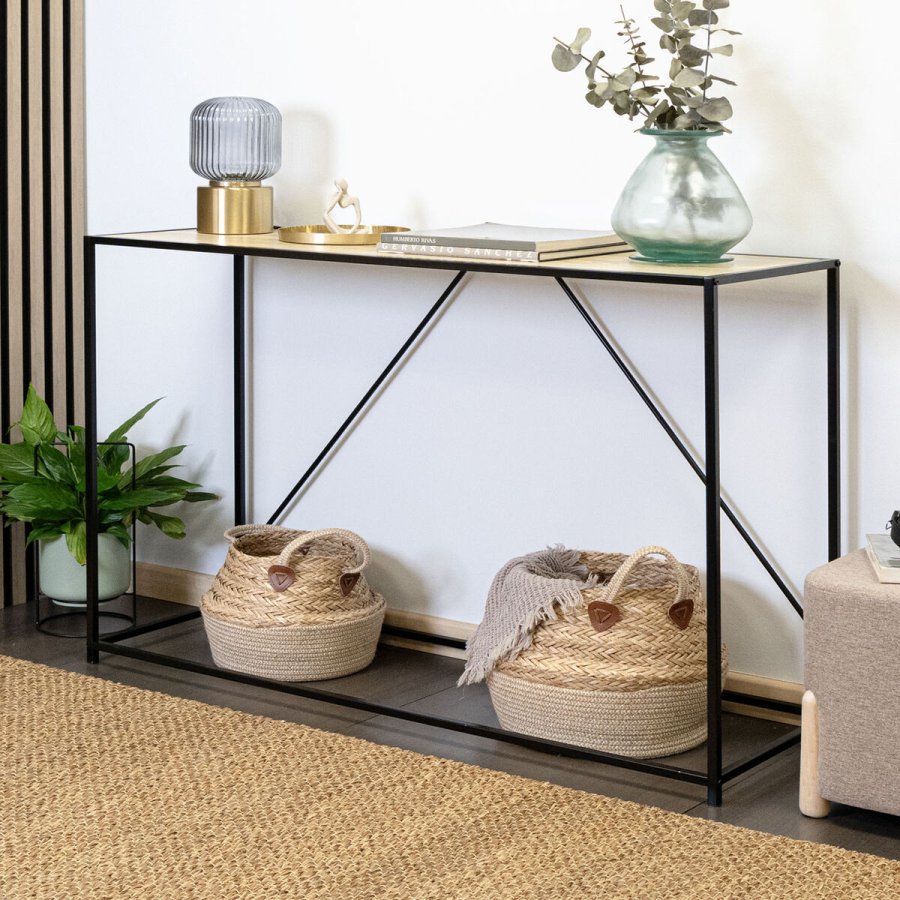 Sofabord Vinthera Moa Sort Beige 120 x 85 x 40 cm #4